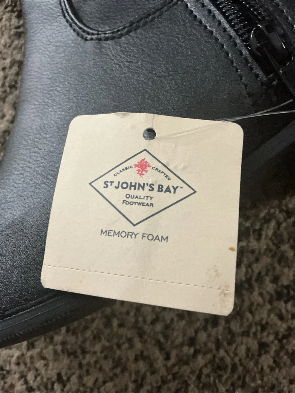 St. John’s bay Classic Black Mid-Calf Slouch Boots ($60 OBO)